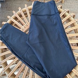 Lululemon Wunder Under 28” Leggings Special Edition Black Luxtreme